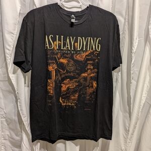 C4 As I Lay Dying 2019 Tour T-shirt Sz Large